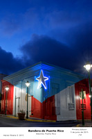 Edificio Mendoza, Bandera de Puerto Rico